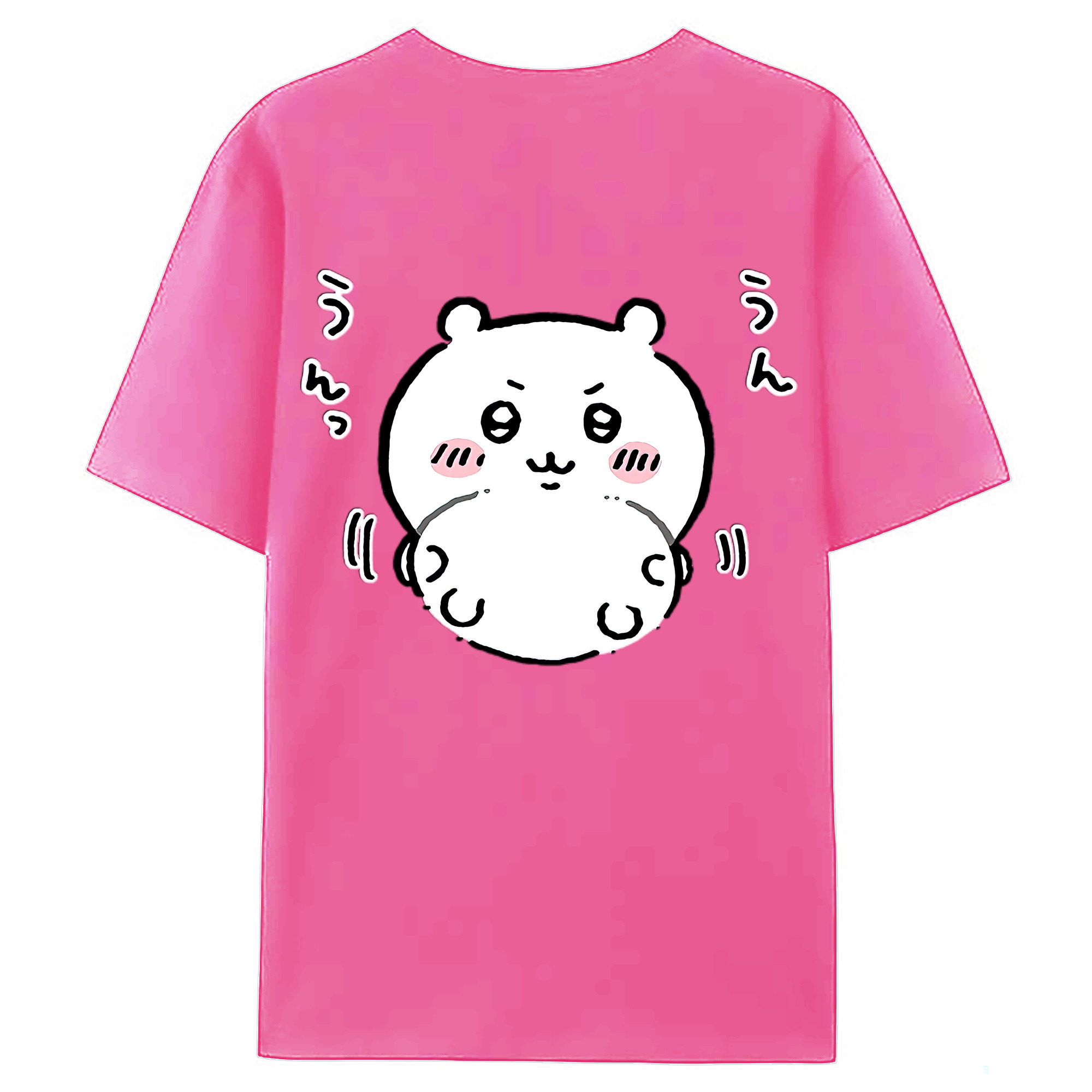 （画像用） ちいかわ ちいかわ Chii-kawa chiikawa レディース半袖Tシャツ(バックプリント)